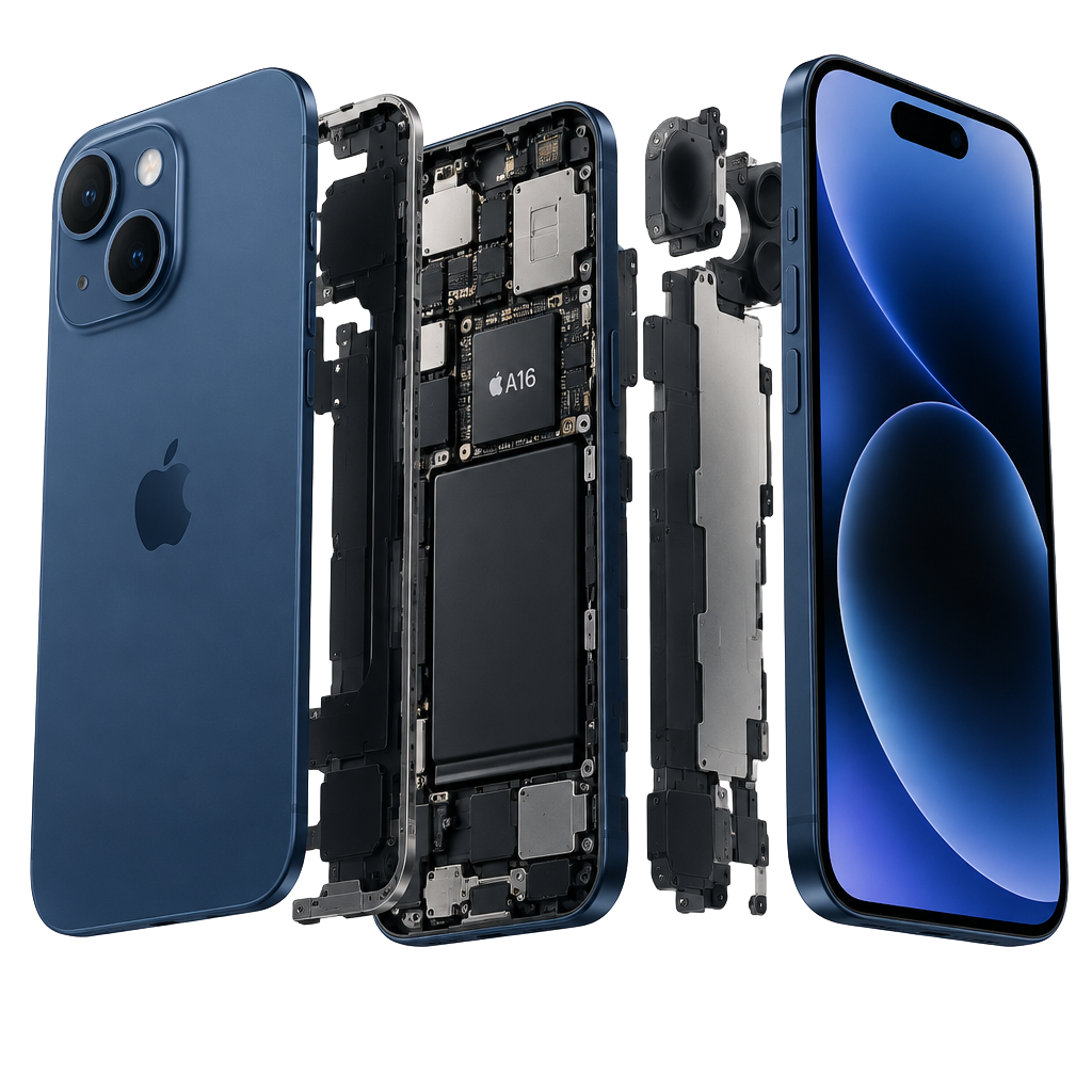 iPhone azul